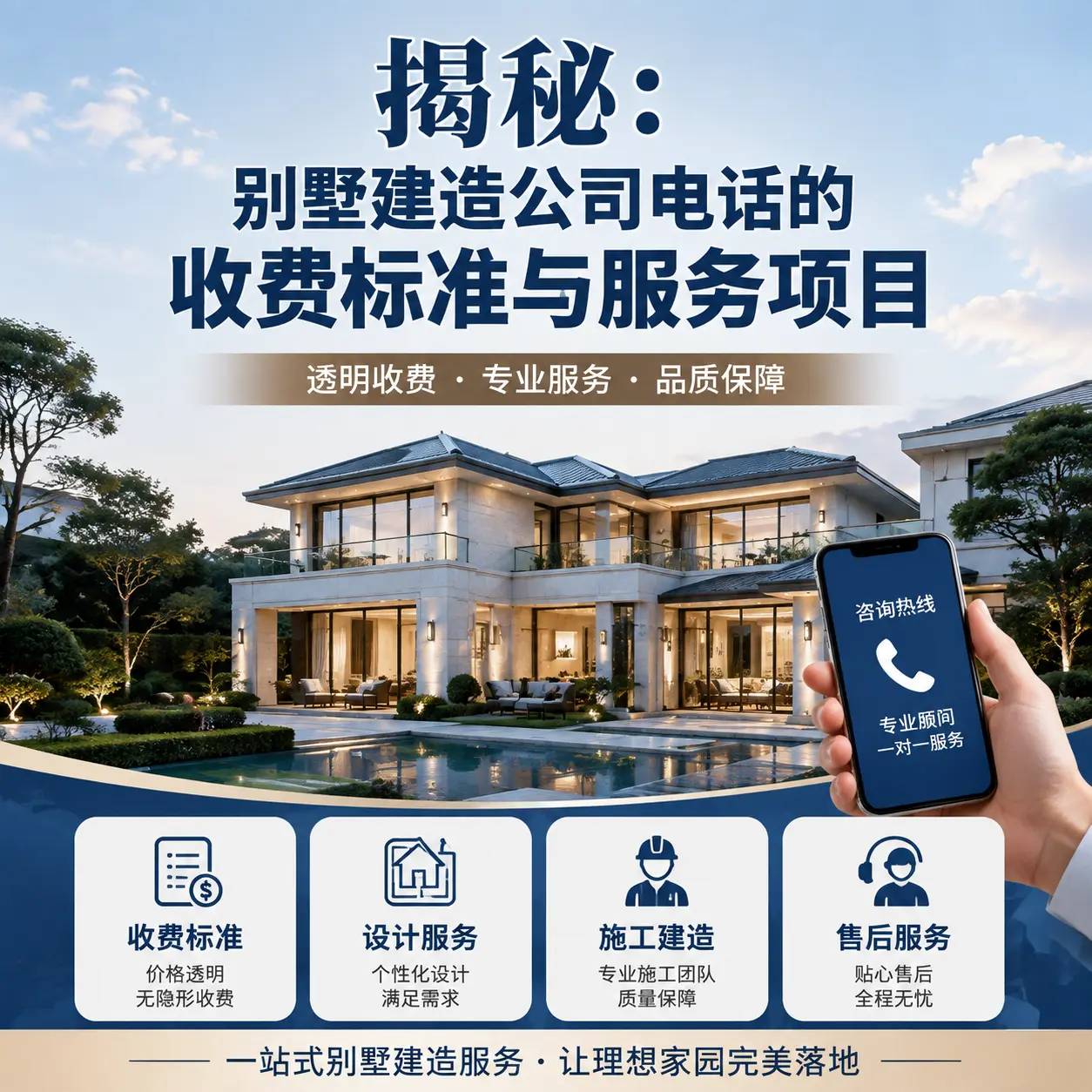 揭秘:乌当别墅建造公司电话的收费标准与服务项目
