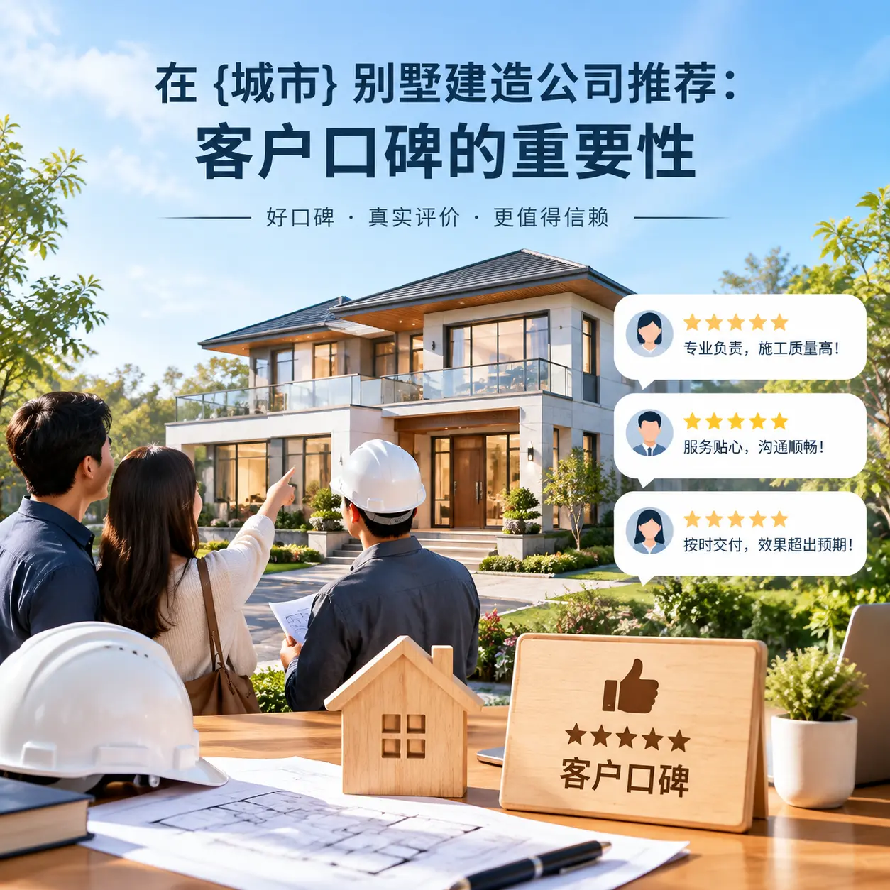 在 乌当 别墅建造公司推荐:客户口碑的重要性