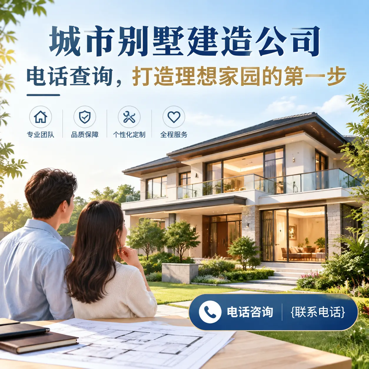 乌当别墅建造公司电话查询,打造理想家园的第一步