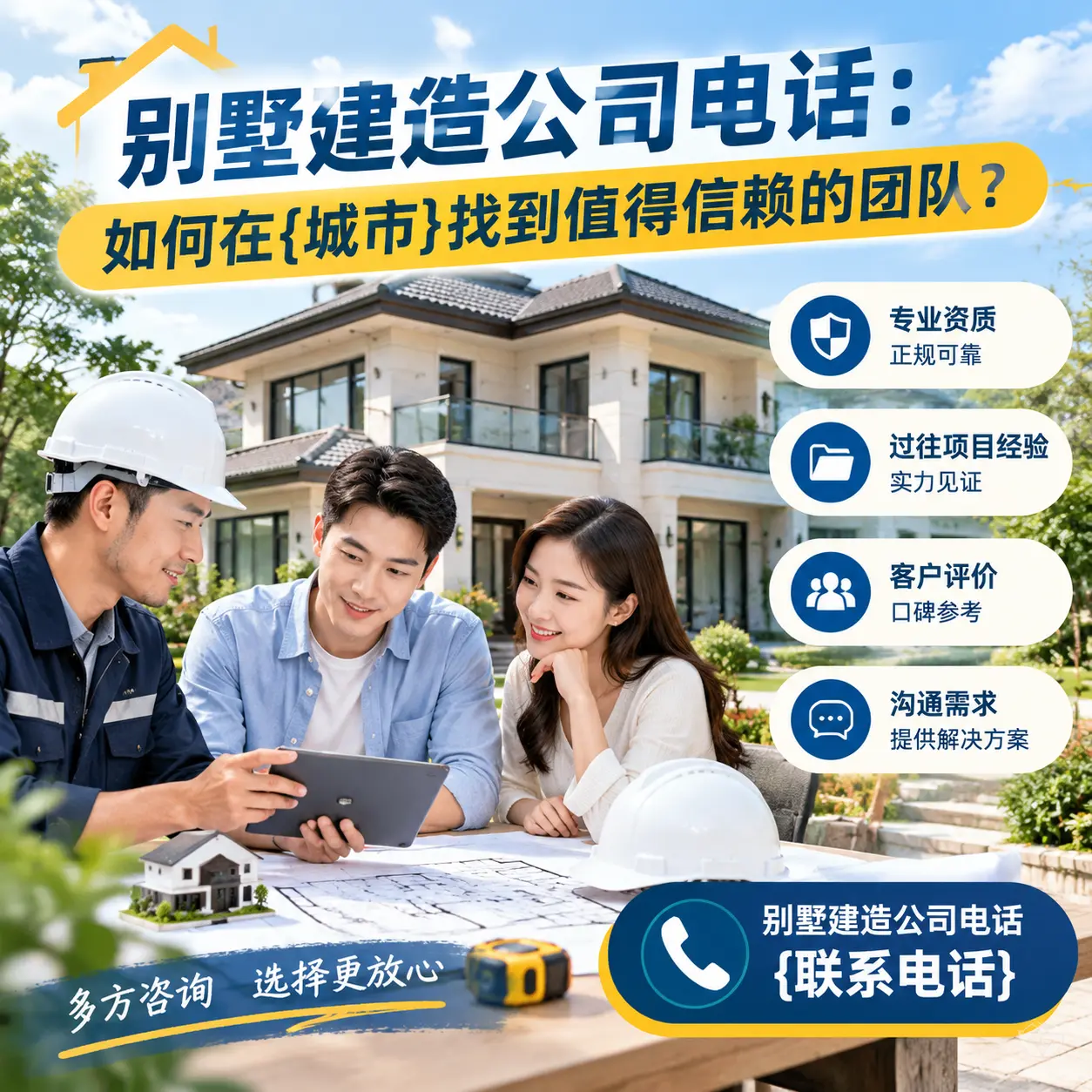 别墅建造公司电话：如何在乌当找到值得信赖的团队？