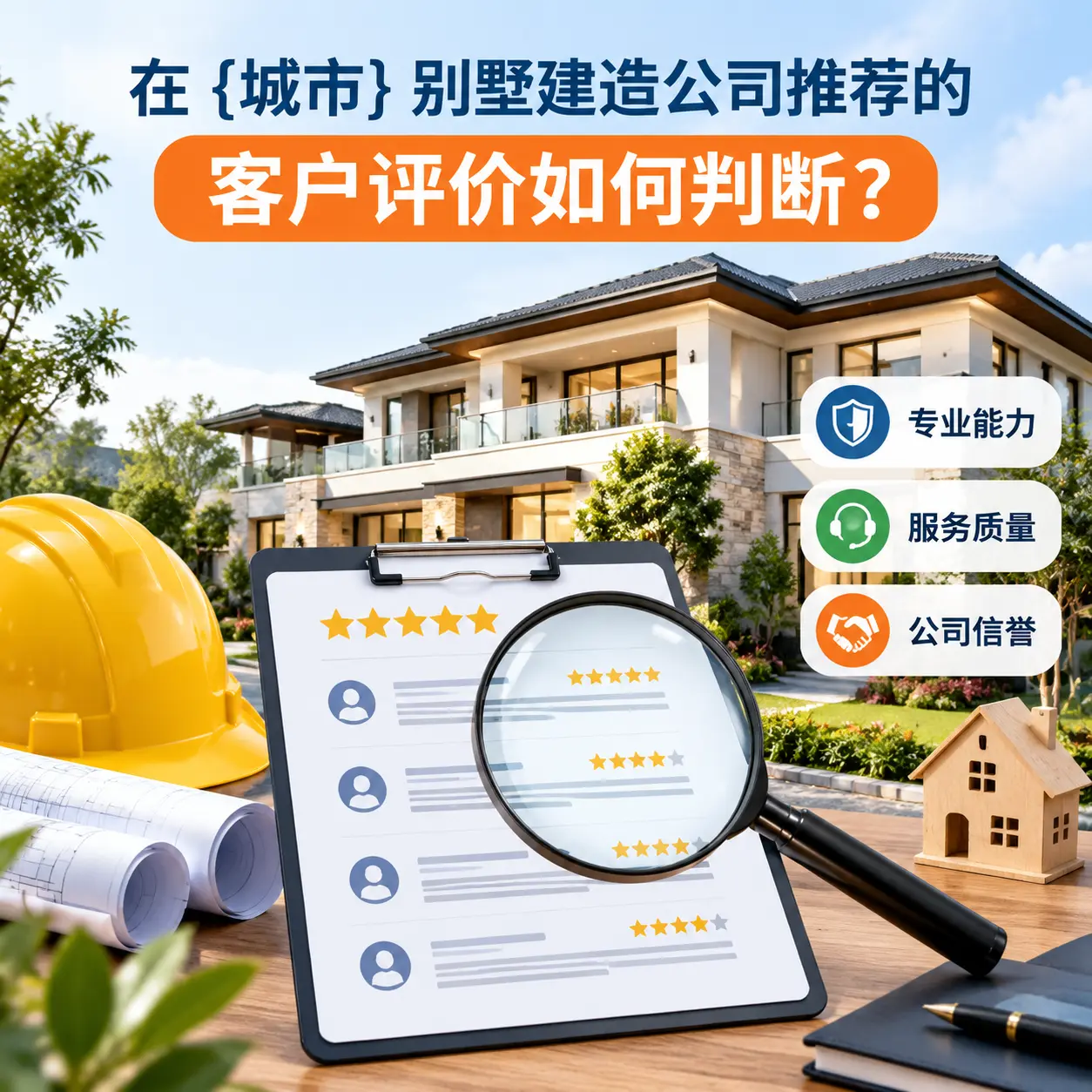 在 乌当 别墅建造公司推荐的客户评价如何判断?
