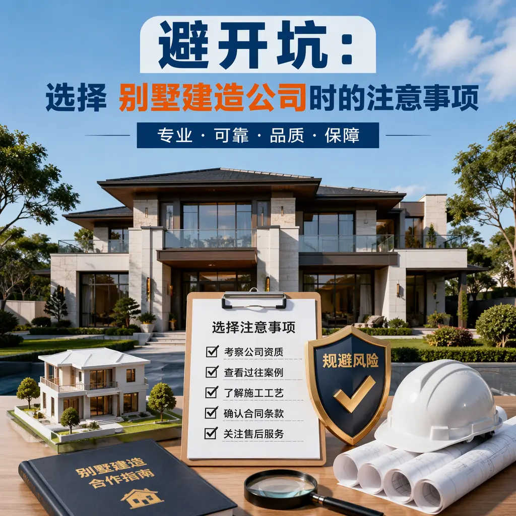 避开坑:选择 乌当 别墅建造公司时的注意事项