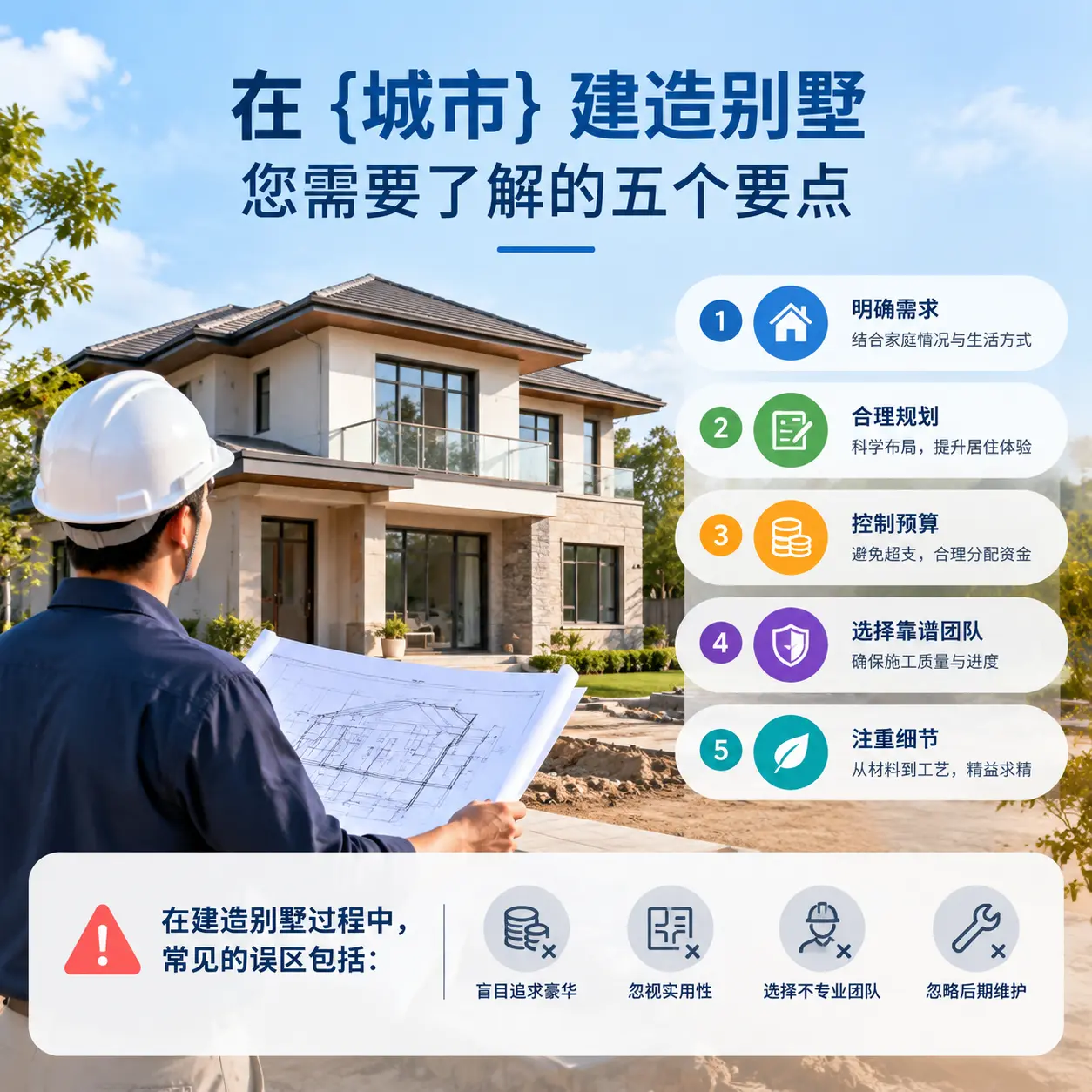 在 乌当 建造别墅,您需要了解的五个要点