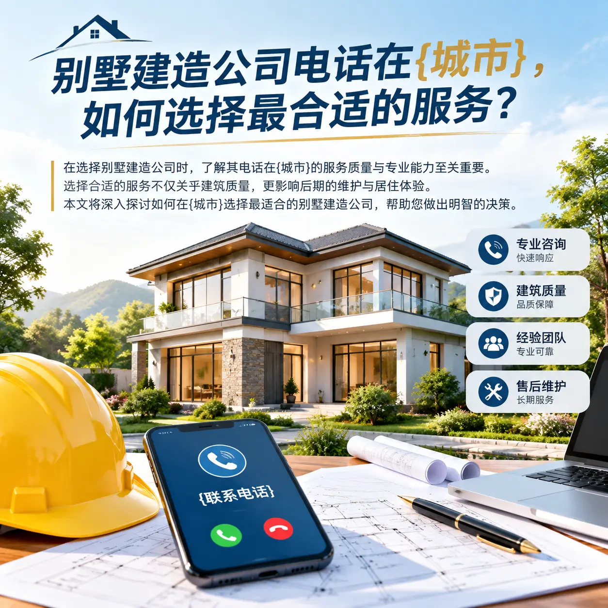 别墅建造公司电话在乌当,如何选择最合适的服务?