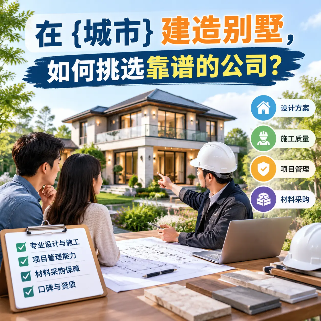 在 乌当 建造别墅,如何挑选靠谱的公司?