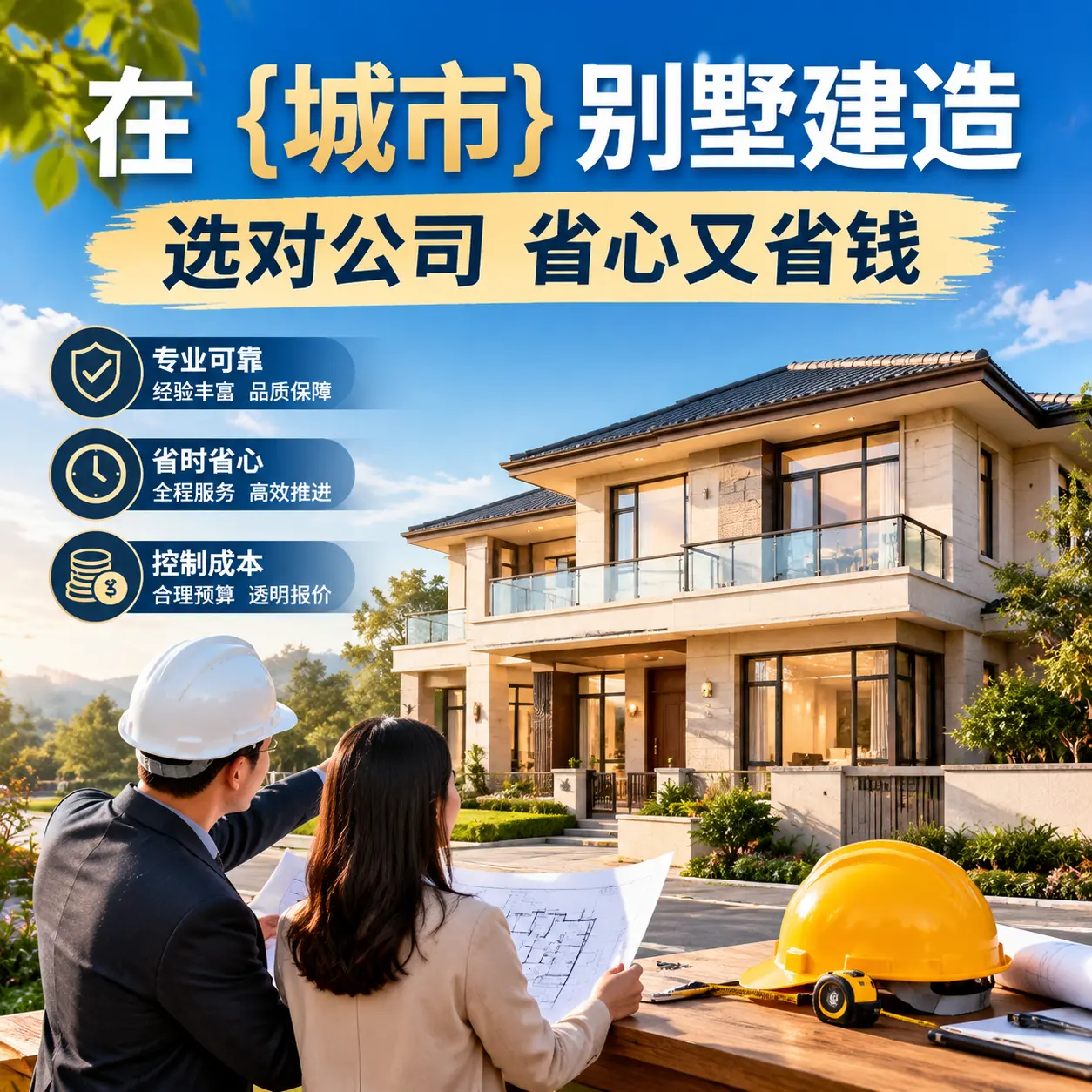 在 乌当 别墅建造,选对公司省心又省钱