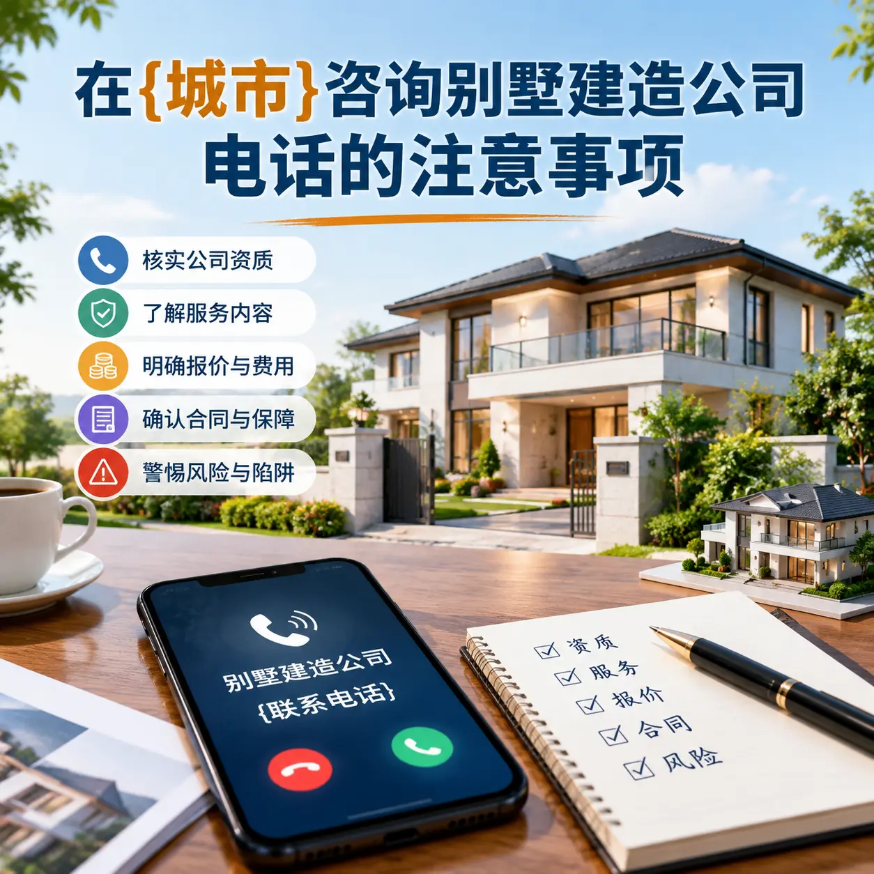 在乌当咨询别墅建造公司电话的注意事项