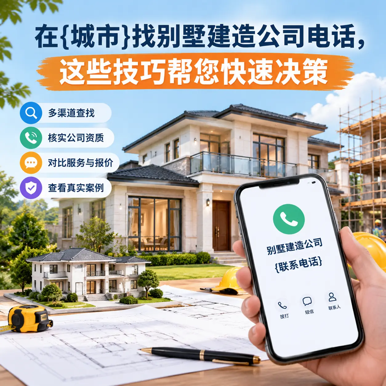 在乌当找别墅建造公司电话,这些技巧帮您快速决策