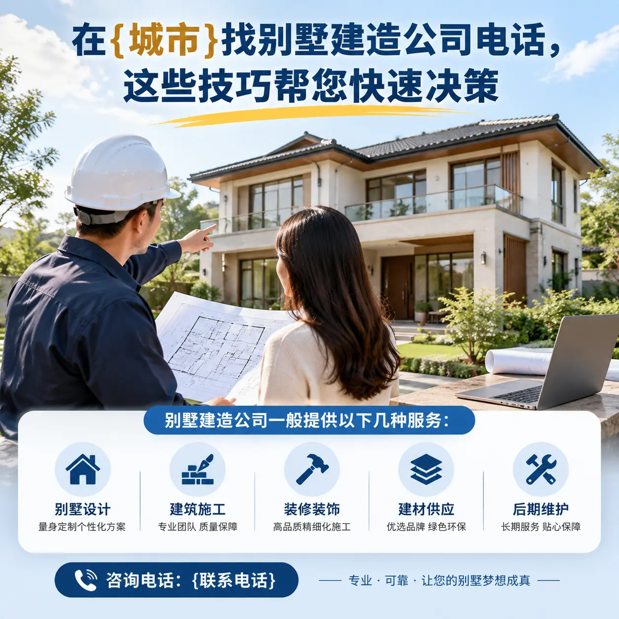在乌当找别墅建造公司电话,这些技巧帮您快速决策
