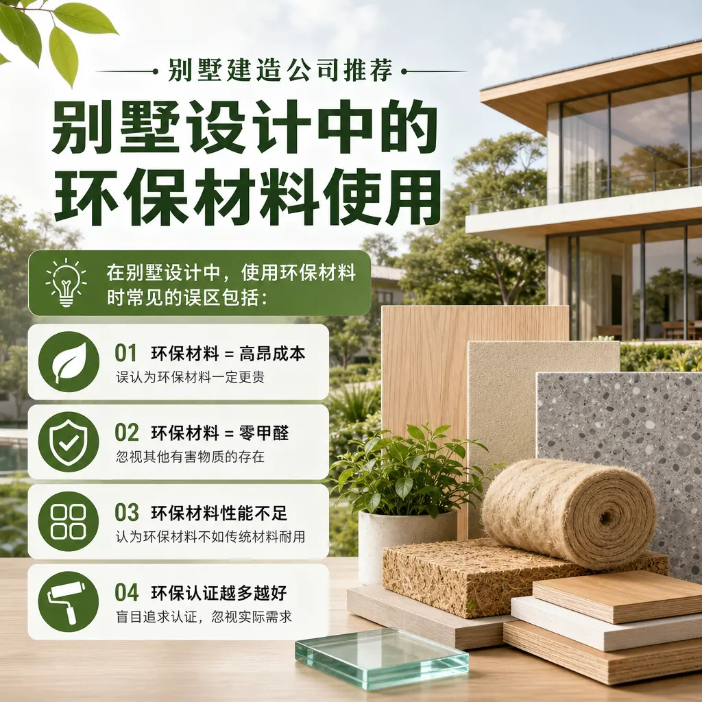 别墅建造公司推荐: 乌当 别墅设计中的环保材料使用